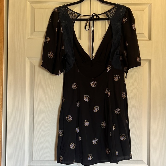Free people navy summer dress - Picture 3 of 4